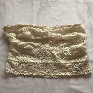 Embroidery tube top